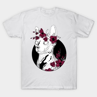 Flower Sphynx T-Shirt